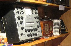 A small sampling of the radios at the museum.